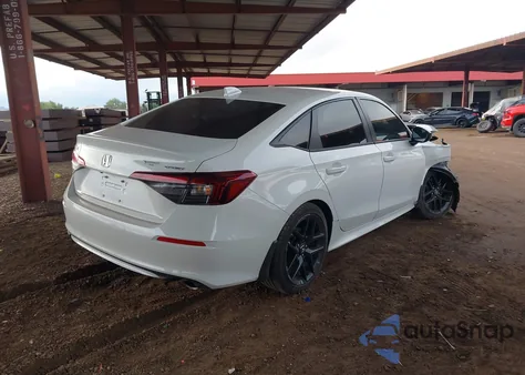 2025 Honda Civic Sport from USA, damaged, VIN 2HGFE2F50SH525182